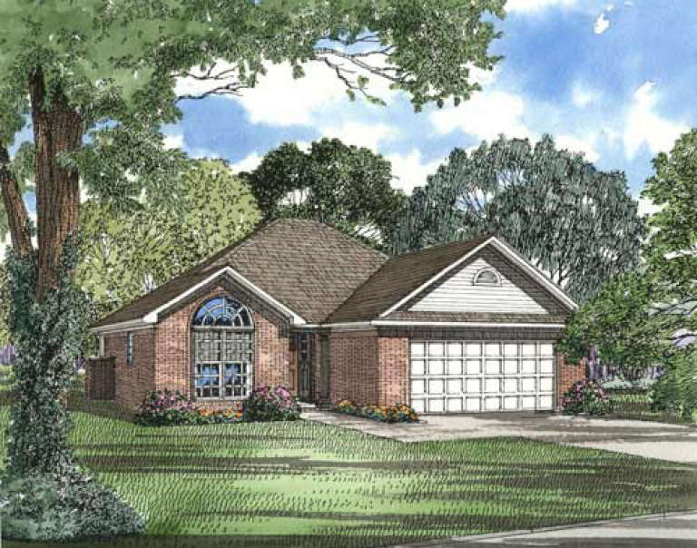 House Plan House Plan #3055 Front Elevation