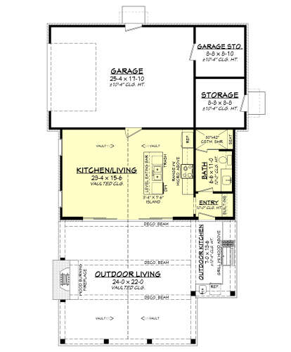 Main Floor  for House Plan #041-00353