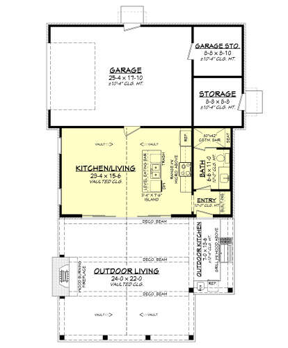 Main Floor  for House Plan #041-00353