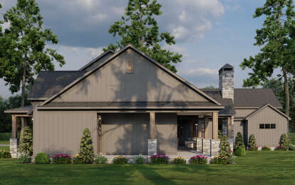 Modern Farmhouse House Plan #8318-00383 Elevation Photo