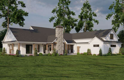 Modern Farmhouse House Plan #8318-00383 Elevation Photo