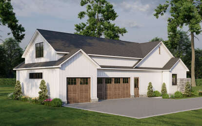 Modern Farmhouse House Plan #8318-00383 Elevation Photo