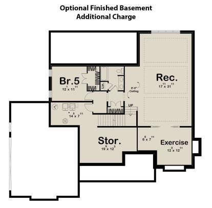 Basement for House Plan #963-00880