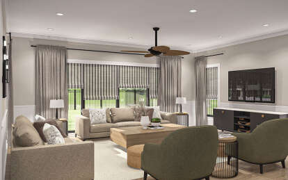 Modern Transitional House Plan #963-00880 Additional Photo