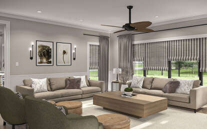 Modern Transitional House Plan #963-00880 Additional Photo