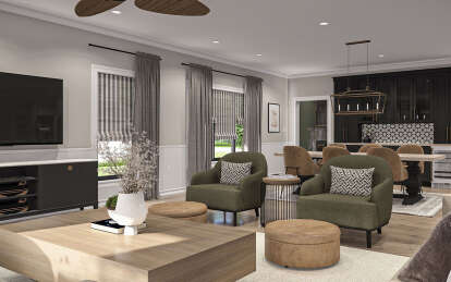 Modern Transitional House Plan #963-00880 Additional Photo