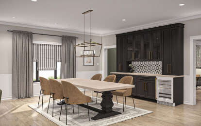 Modern Transitional House Plan #963-00880 Additional Photo
