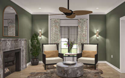 Modern Transitional House Plan #963-00880 Additional Photo