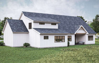 Modern Farmhouse House Plan #963-00881 Elevation Photo