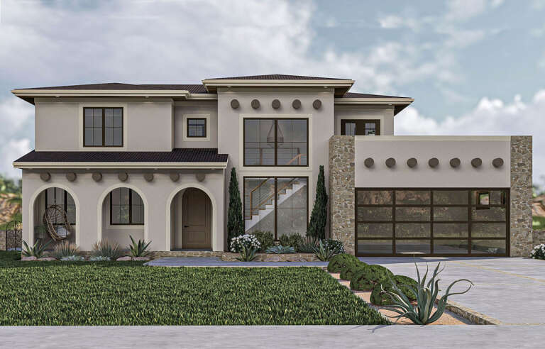 House Plan House Plan #30557 Front Elevation 
