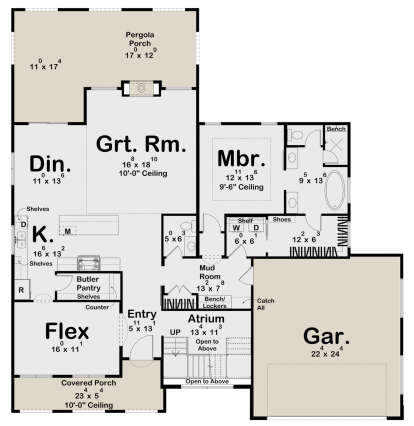 Main Floor  for House Plan #963-00882