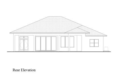 Contemporary House Plan #207-00143 Elevation Photo