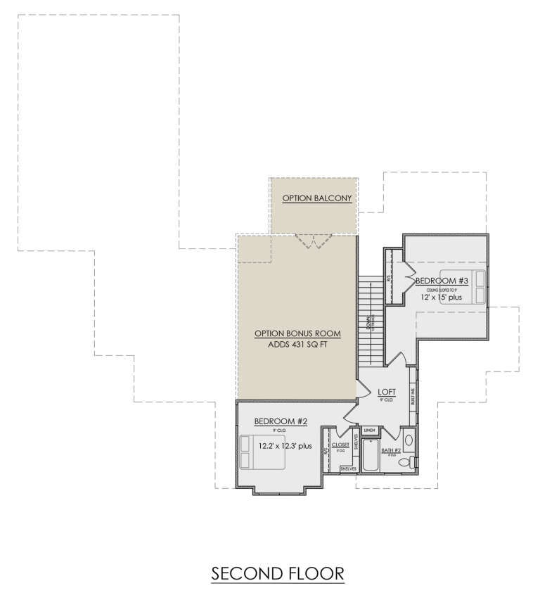 House Plan House Plan #30559 Drawing 2