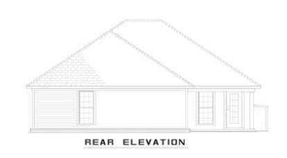 Traditional House Plan #110-00100 Elevation Photo