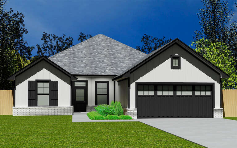 House Plan House Plan #30562 Front Elevation 