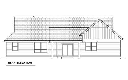 Craftsman House Plan #2464-00126 Elevation Photo