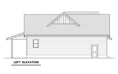 Craftsman House Plan #2464-00126 Elevation Photo