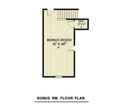 Bonus Room for House Plan #2464-00126