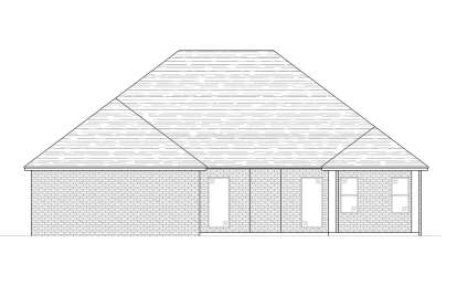 Contemporary House Plan #7071-00013 Elevation Photo