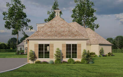 European House Plan #8318-00384 Elevation Photo