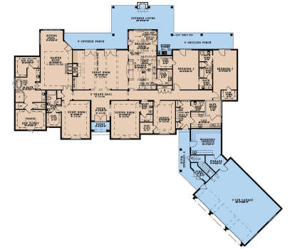 Main Floor  for House Plan #8318-00384