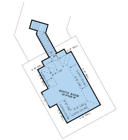 Bonus Room for House Plan #8318-00384