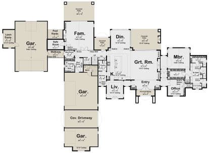 Main Floor  for House Plan #963-00883