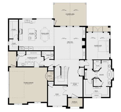 Main Floor  for House Plan #8937-00002