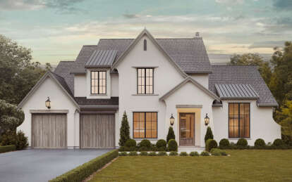 European House Plan #8937-00003 Elevation Photo