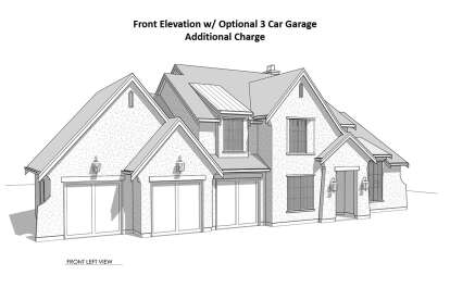 European House Plan #8937-00003 Elevation Photo
