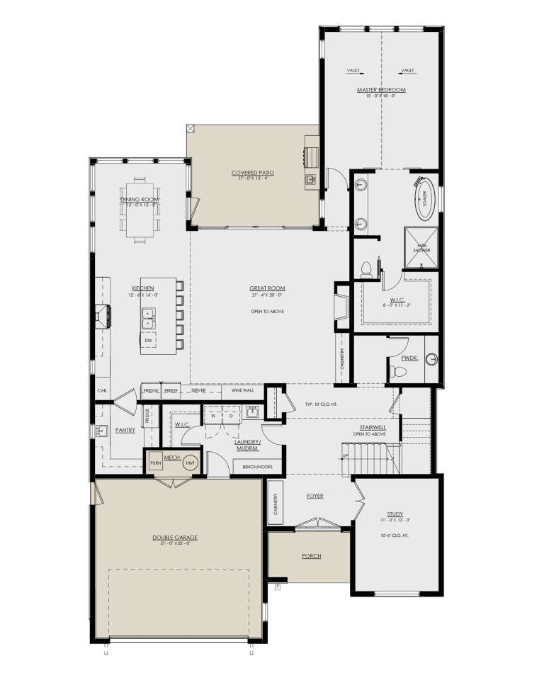 House Plan House Plan #30573 Drawing 1