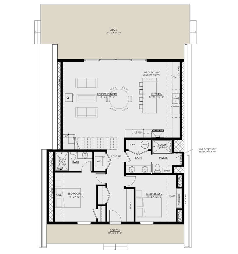 House Plan House Plan #30574 Drawing 1