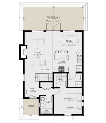 Main Floor  for House Plan #8937-00006