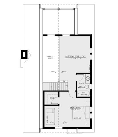 Second Floor for House Plan #8937-00006