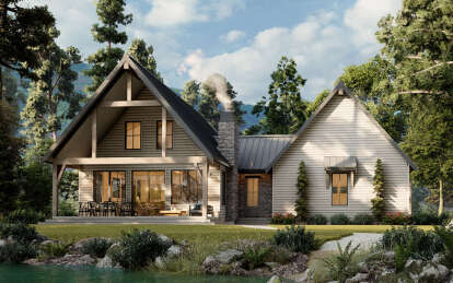 Cottage House Plan #8937-00007 Elevation Photo