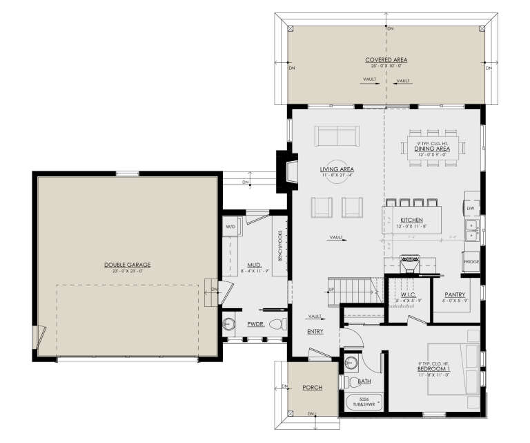 House Plan House Plan #30576 Drawing 1