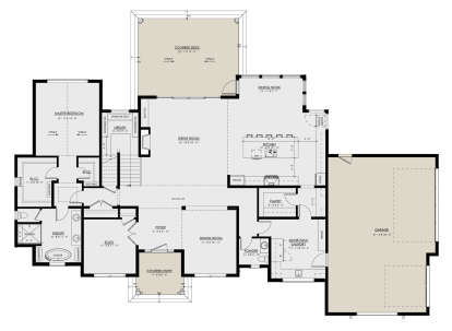 Main Floor  for House Plan #8937-00008