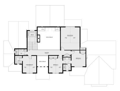 Second Floor for House Plan #8937-00008