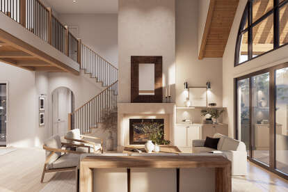 Modern Transitional House Plan #8937-00008 Additional Photo