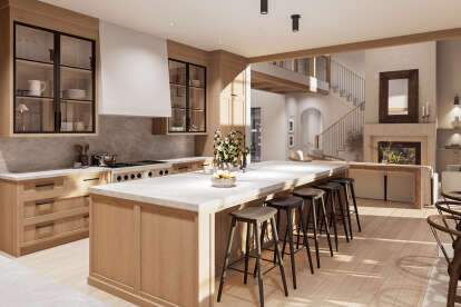Modern Transitional House Plan #8937-00008 Additional Photo