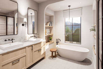 Modern Transitional House Plan #8937-00008 Additional Photo