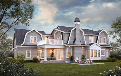 Cape Cod House Plan #8937-00009 Elevation Photo