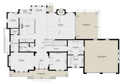Main Floor  for House Plan #8937-00009