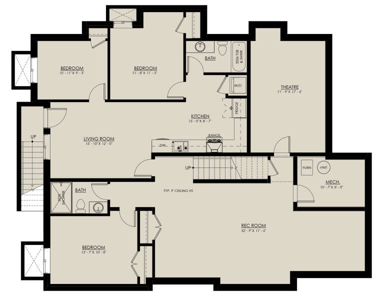 House Plan House Plan #30578 Drawing 3