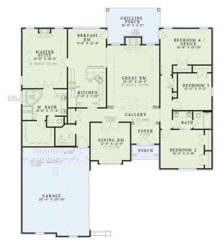 House Plan House Plan #3058 Drawing 1