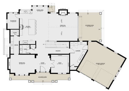 Main Floor  for House Plan #8937-00011