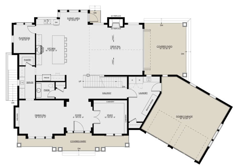 House Plan House Plan #30580 Drawing 1