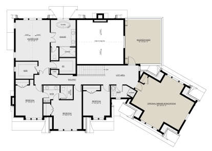 Second Floor for House Plan #8937-00011