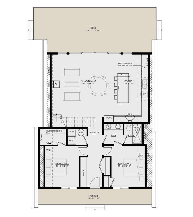 House Plan House Plan #30581 Drawing 1
