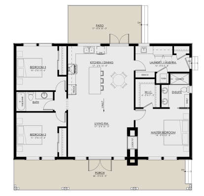 Main Floor  for House Plan #8937-00014